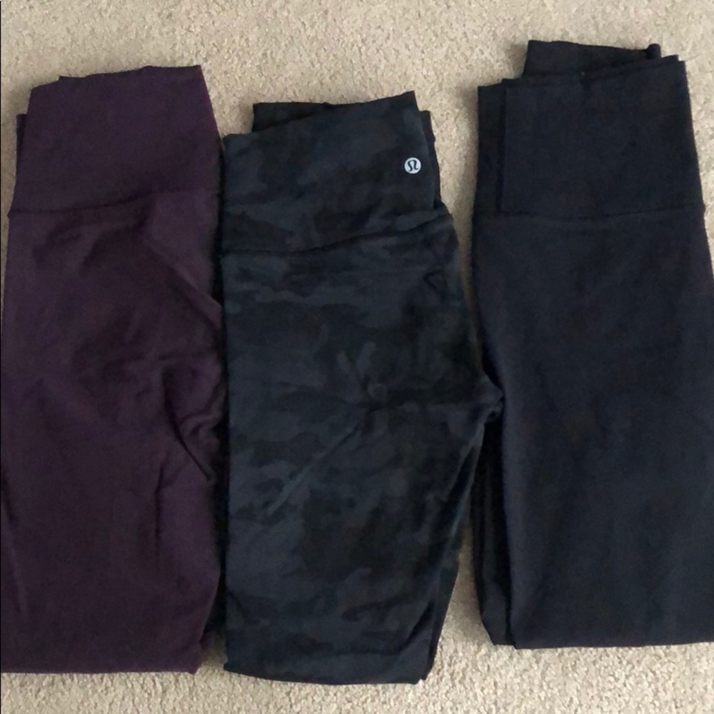 Lululemon Leggings BLACK&CAMO SOLD